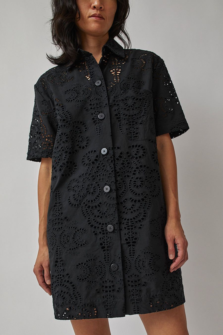 No.6 Mack Dress in Black Eyelet sold by No. 6 product image thumbnail 3