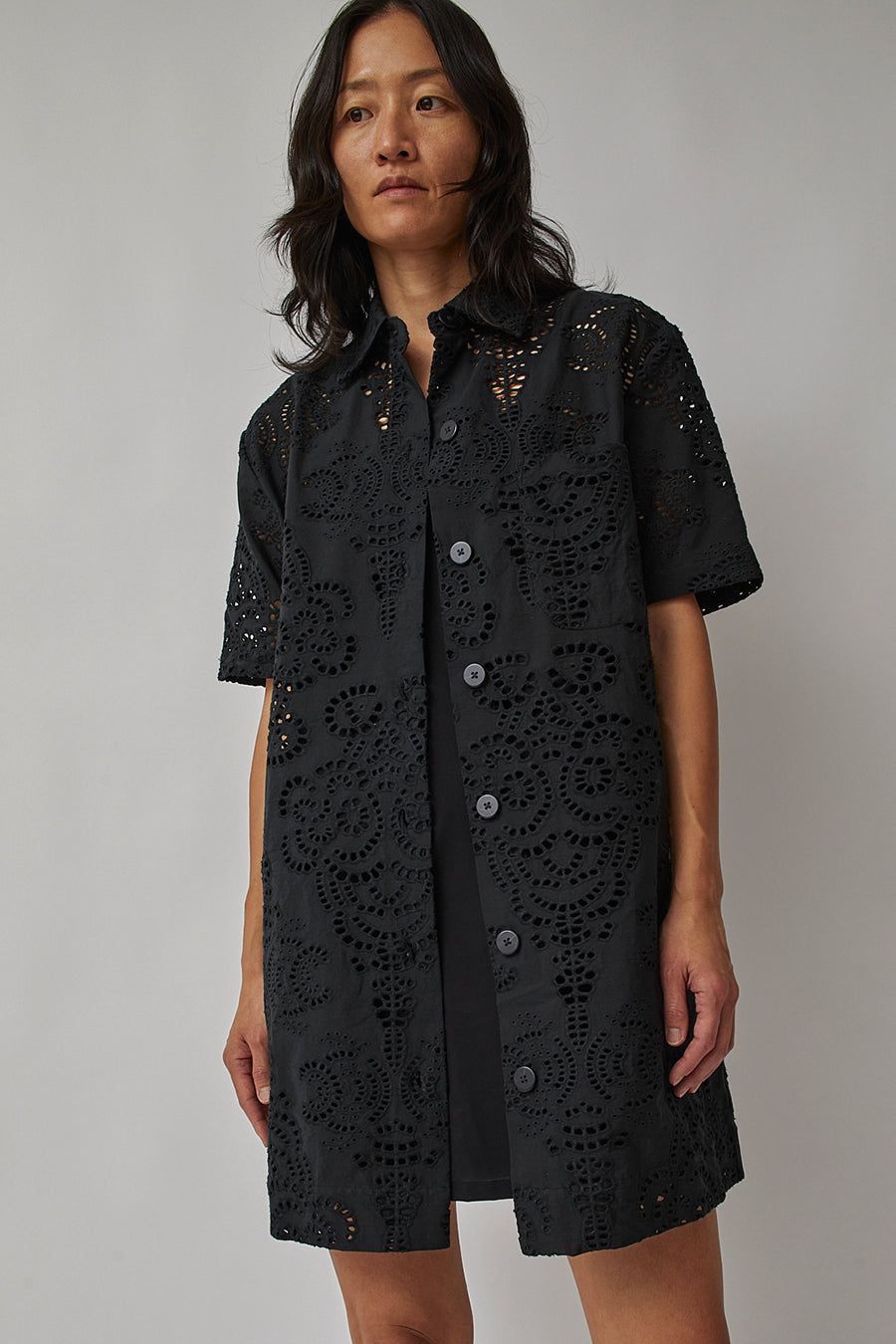 No.6 Mack Dress in Black Eyelet sold by No. 6 product image thumbnail 2