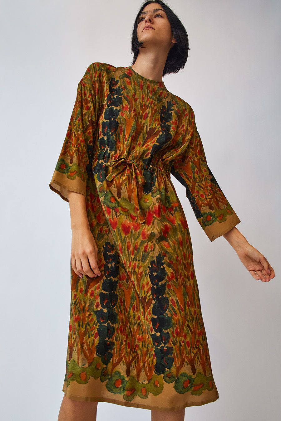 Anntian Simple Dress in Flower Beds sold by No. 6 product image thumbnail 2