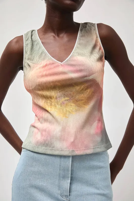 Naya Rea Daisy Top in Rose Floral Print made by No. 6