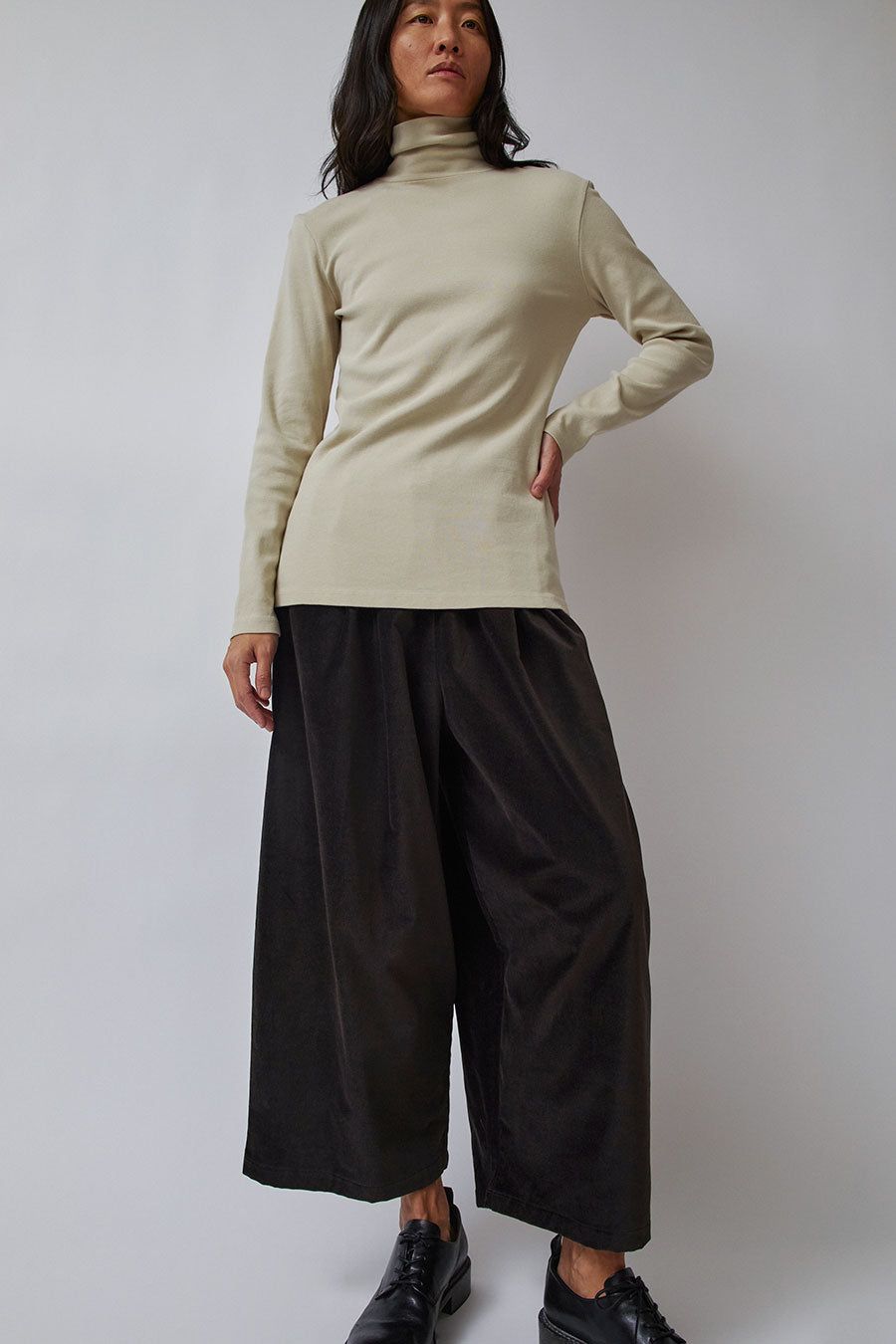Black Crane Wide Pants in Sumi Black sold by No. 6 product image thumbnail 5