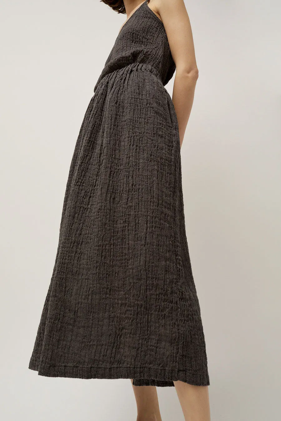 Black Crane Classic Skirt in Grey Navy sold by No. 6 product image thumbnail 4