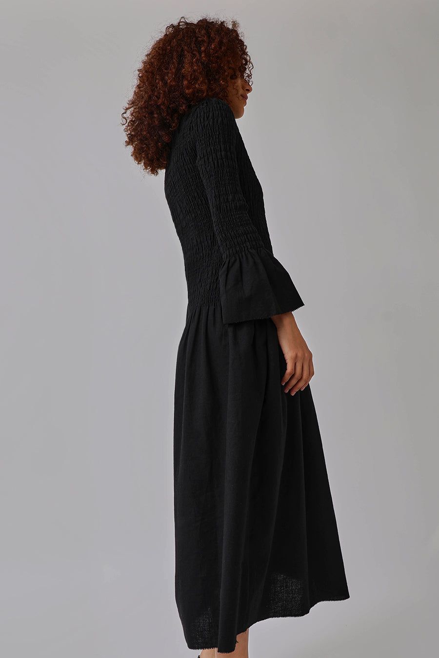 Maria Stanley Lyndale Dress in Noir sold by No. 6 product image thumbnail 2