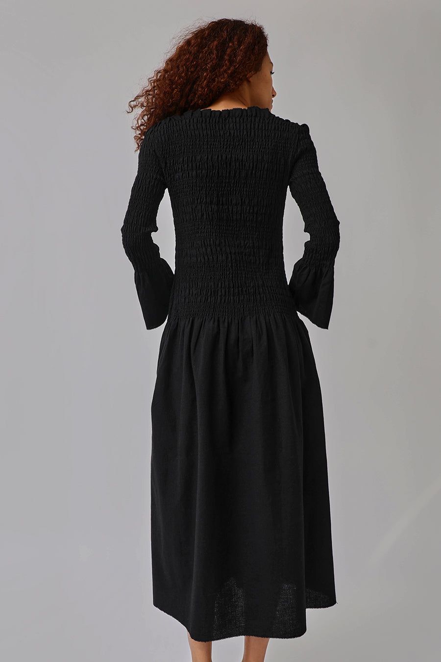 Maria Stanley Lyndale Dress in Noir sold by No. 6 product image thumbnail 4