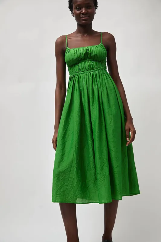 Naya Rea Viviana Elasticated Dress in Green made by No. 6