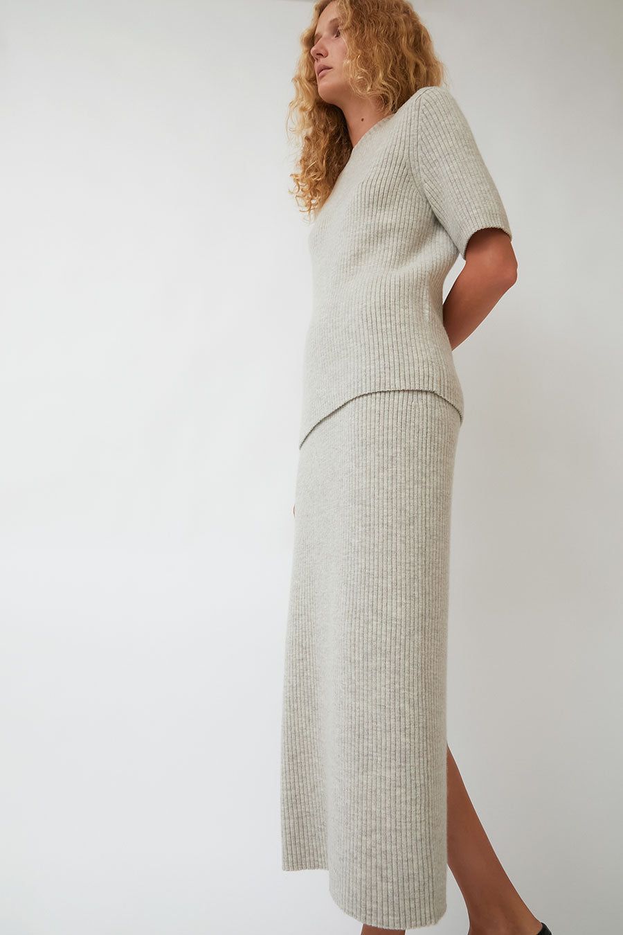 Lauren Manoogian Rib Tube Skirt in Carrara sold by No. 6 product image thumbnail 5