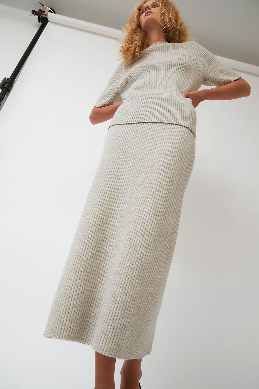 Lauren Manoogian Rib Tube Skirt in Carrara sold by No. 6 product image thumbnail 2