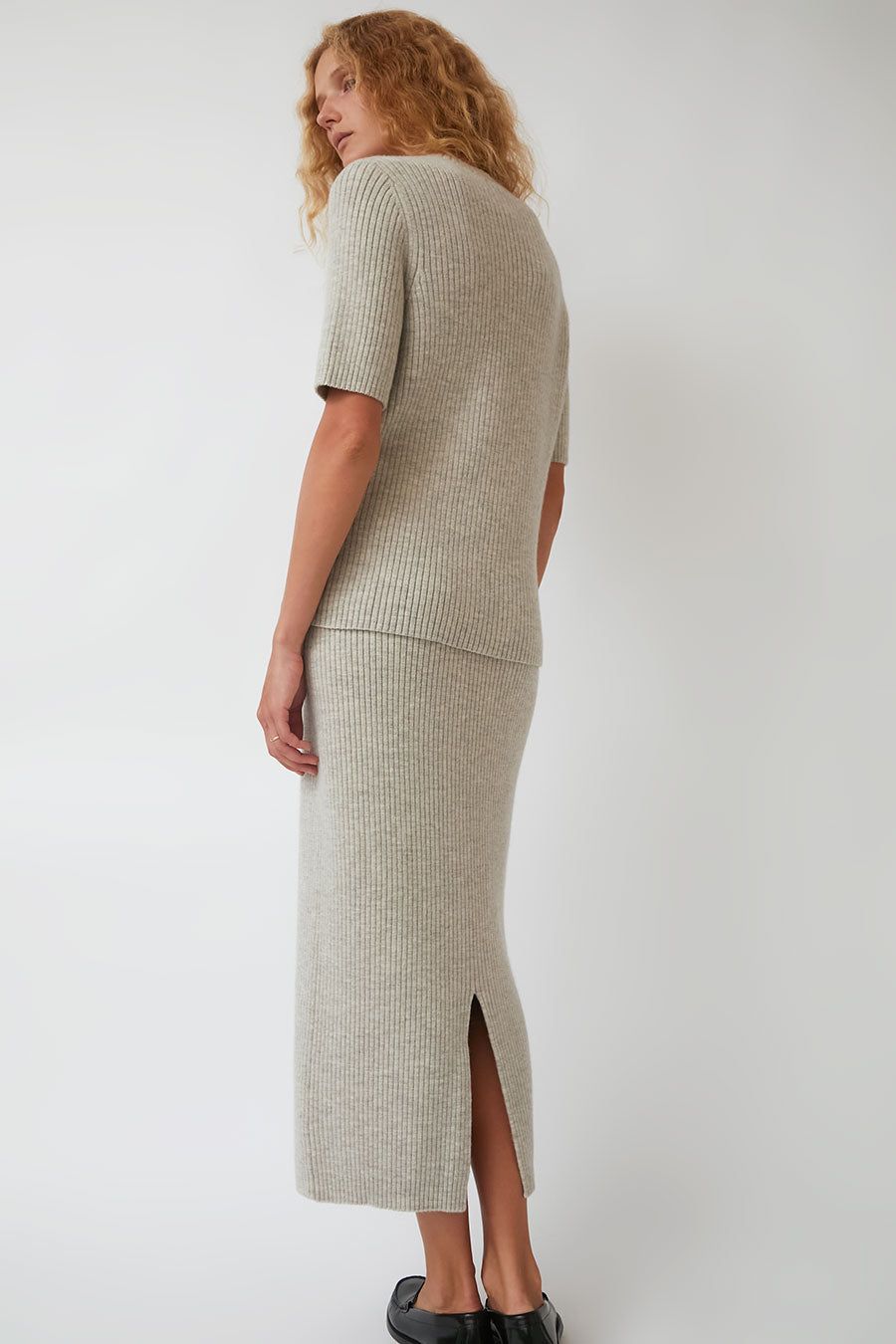 Lauren Manoogian Rib Tube Skirt in Carrara sold by No. 6 product image thumbnail 4