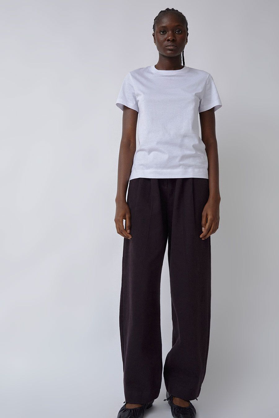 Ninety Percent Drew Classic T-Shirt in White sold by No. 6 product image thumbnail 5