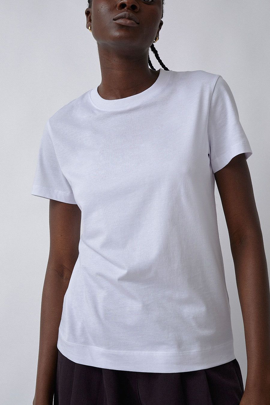 Ninety Percent Drew Classic T-Shirt in White sold by No. 6 product image thumbnail 2