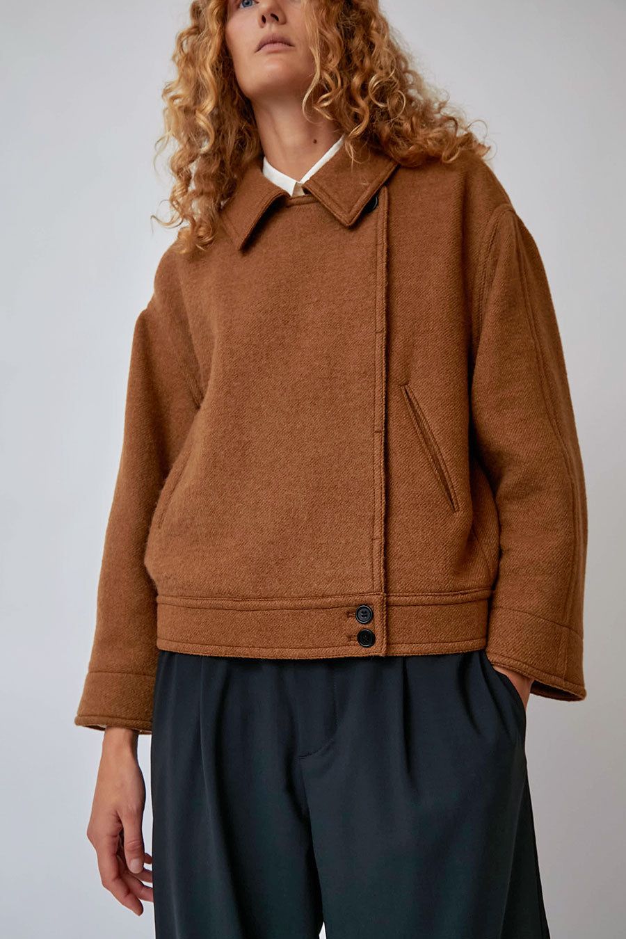 Rue Blanche Blika Jacket in Ochre sold by No. 6 product image thumbnail 2