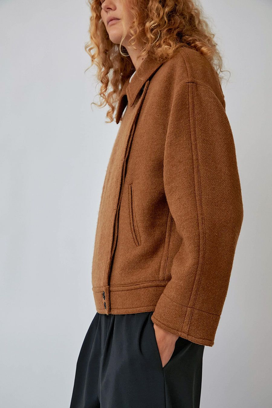 Rue Blanche Blika Jacket in Ochre sold by No. 6 product image thumbnail 4