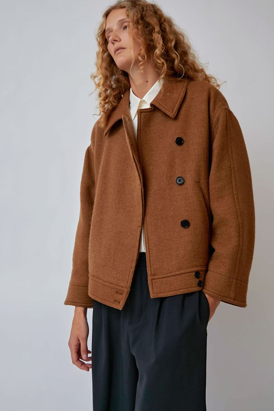 Rue Blanche Blika Jacket in Ochre sold by No. 6 product image thumbnail 3