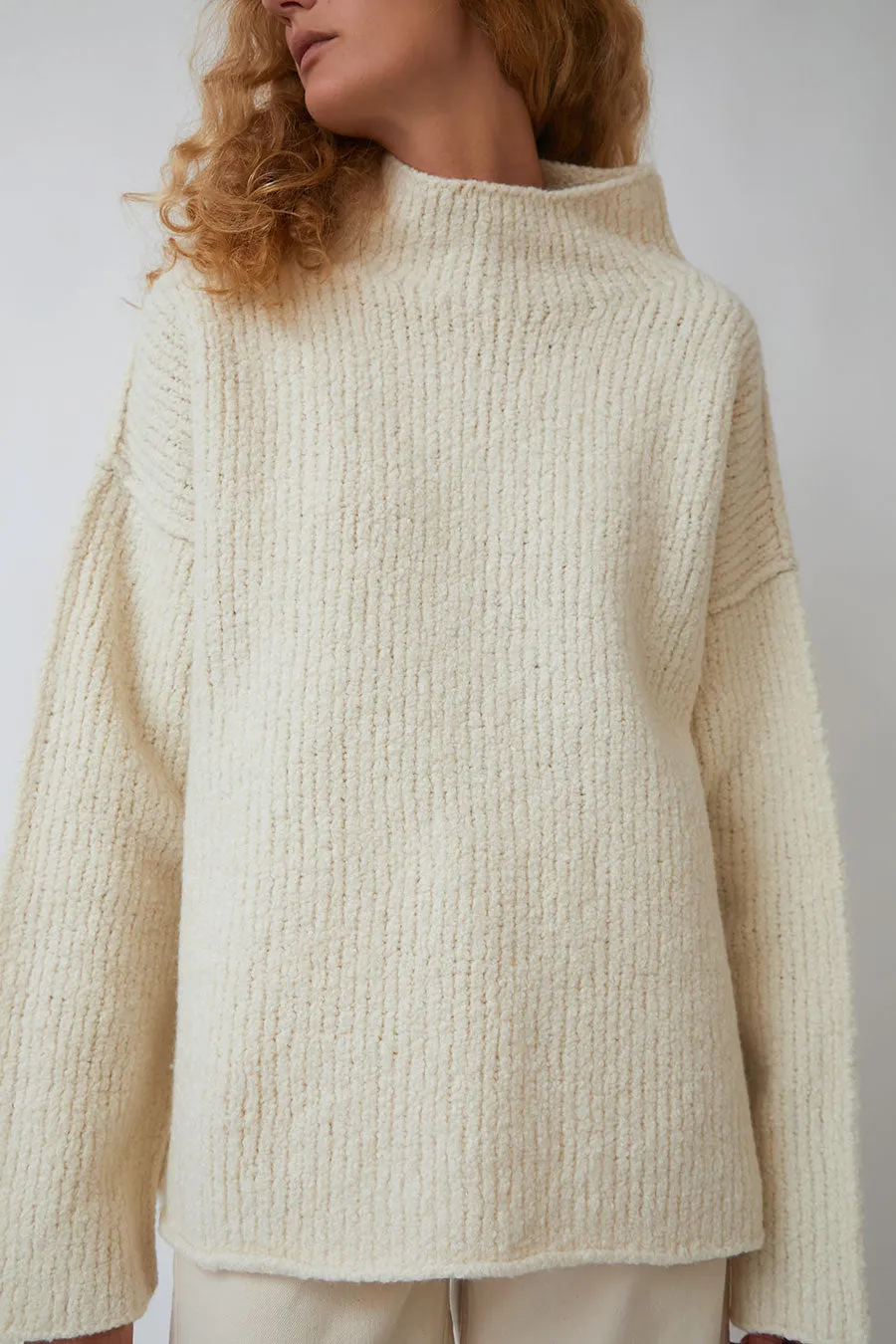 Lauren Manoogian Raw Turtleneck in Raw White sold by No. 6 product image thumbnail 2