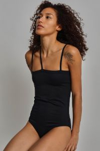 Baserange Nida Swimsuit in Black sold by No. 6