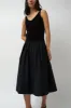 Mijeong Park Cotton Blend Knit Tank in Black sold by No. 6