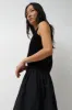 Mijeong Park Cotton Blend Knit Tank in Black sold by No. 6
