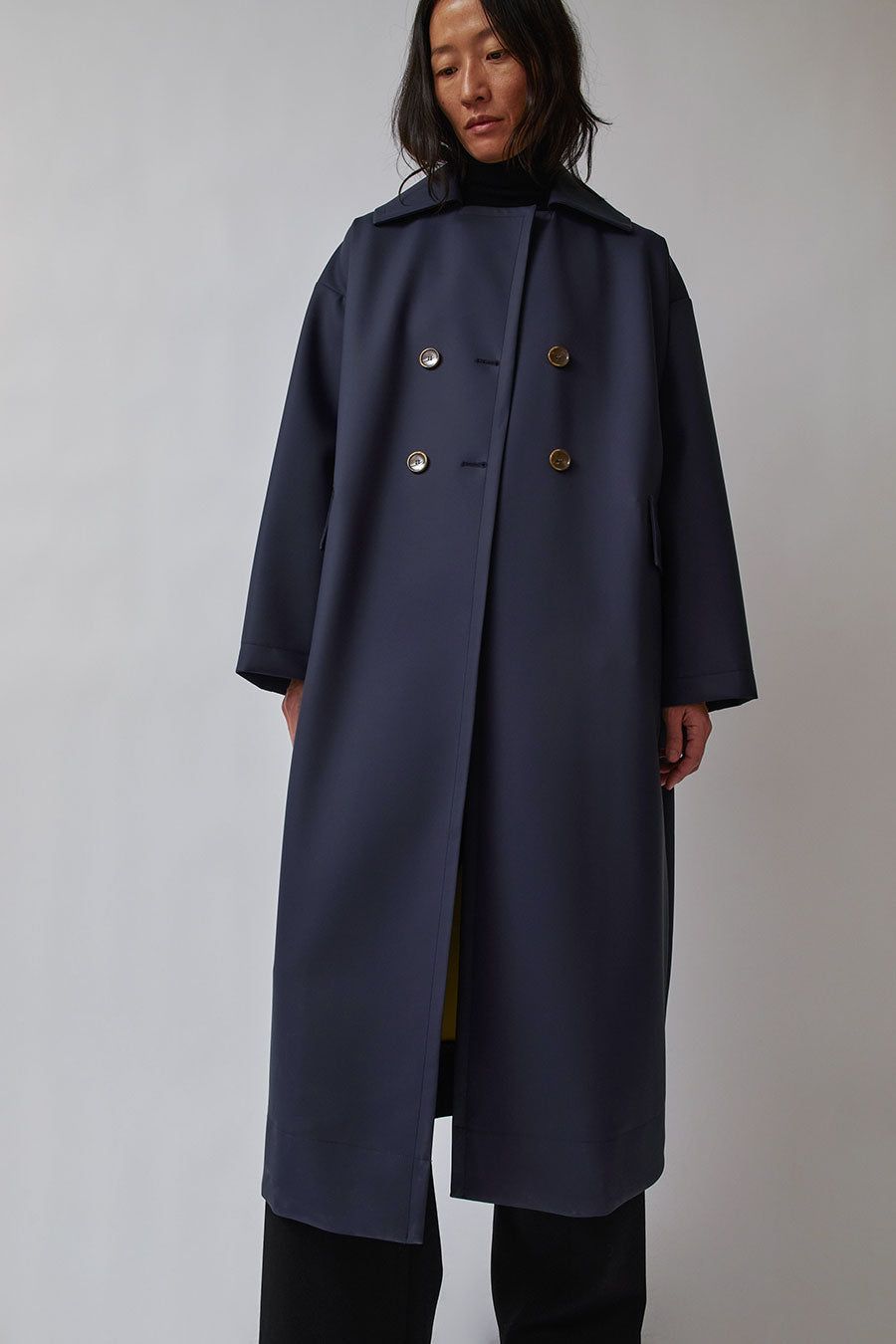 Pret Pour Partir Bernie Jacket in Navy sold by No. 6