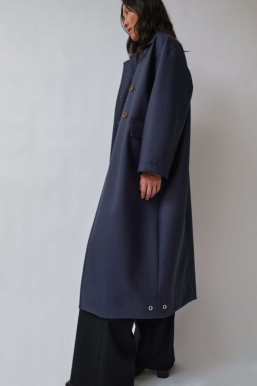 Pret Pour Partir Bernie Jacket in Navy sold by No. 6 product image thumbnail 4