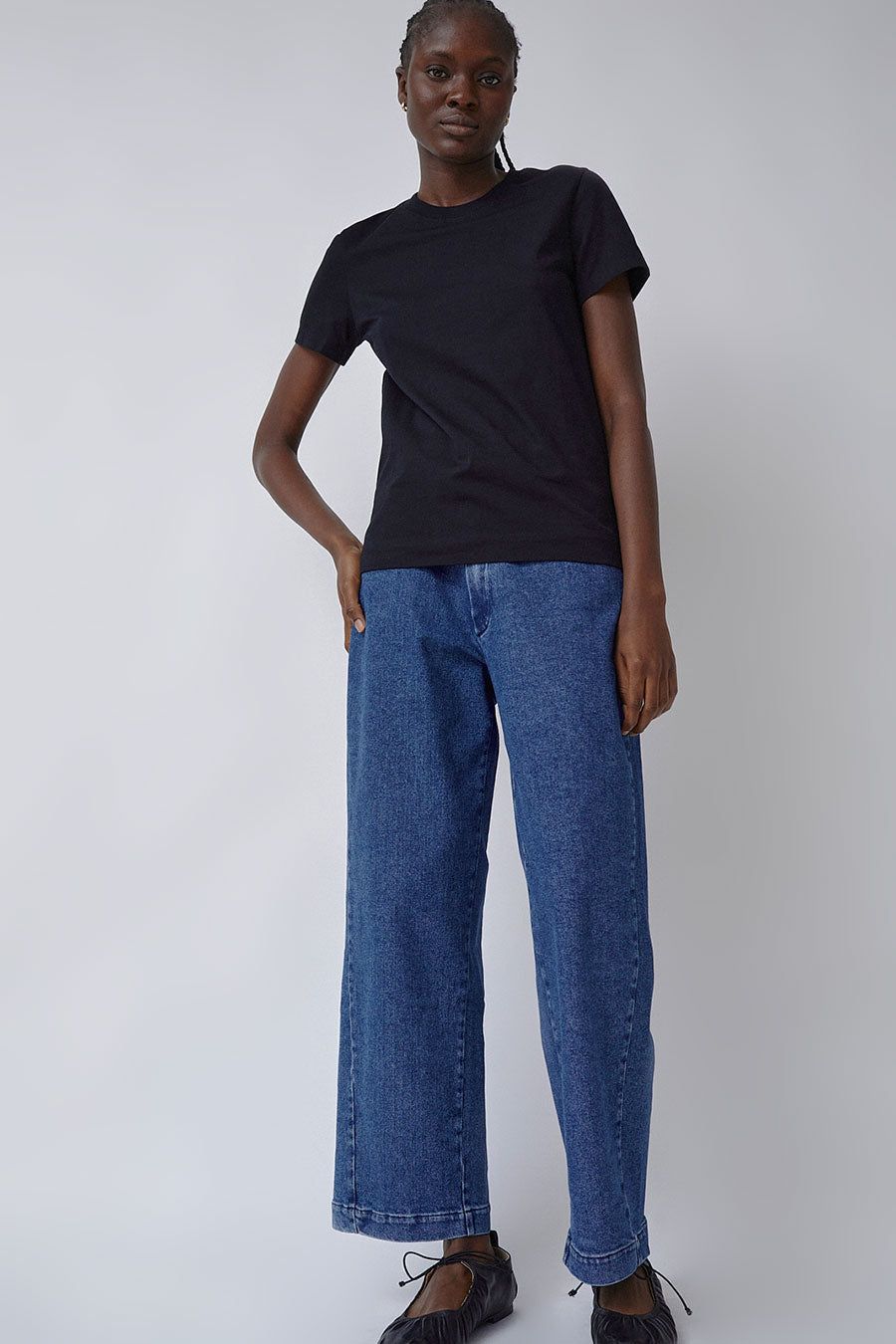 Ninety Percent Drew Classic T-Shirt in Black sold by No. 6 product image thumbnail 5