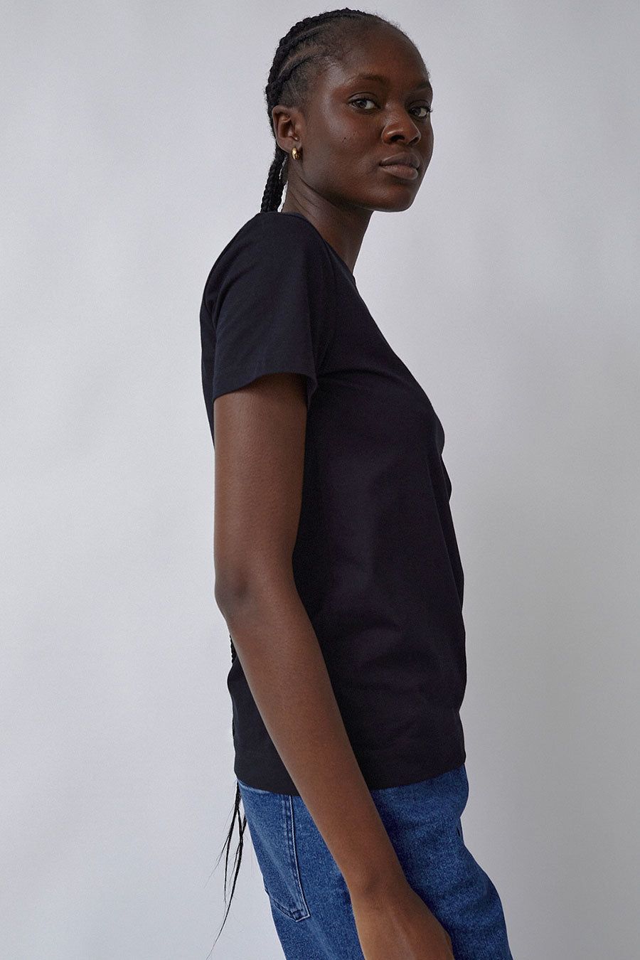 Ninety Percent Drew Classic T-Shirt in Black sold by No. 6 product image thumbnail 3