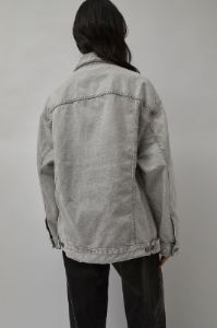 6397 Oversized Denim Jacket in Superlight Grey sold by No. 6