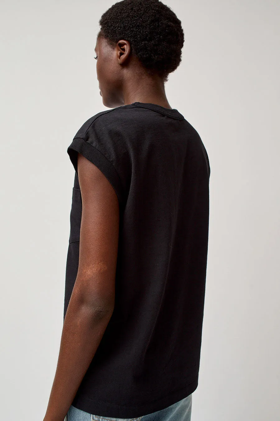 B Sides Pocket Tank in Stil Black sold by No. 6 product image thumbnail 5
