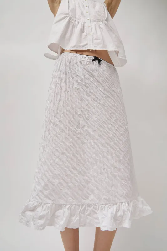 KkCo Basin Slip Skirt in Salt sold by No. 6