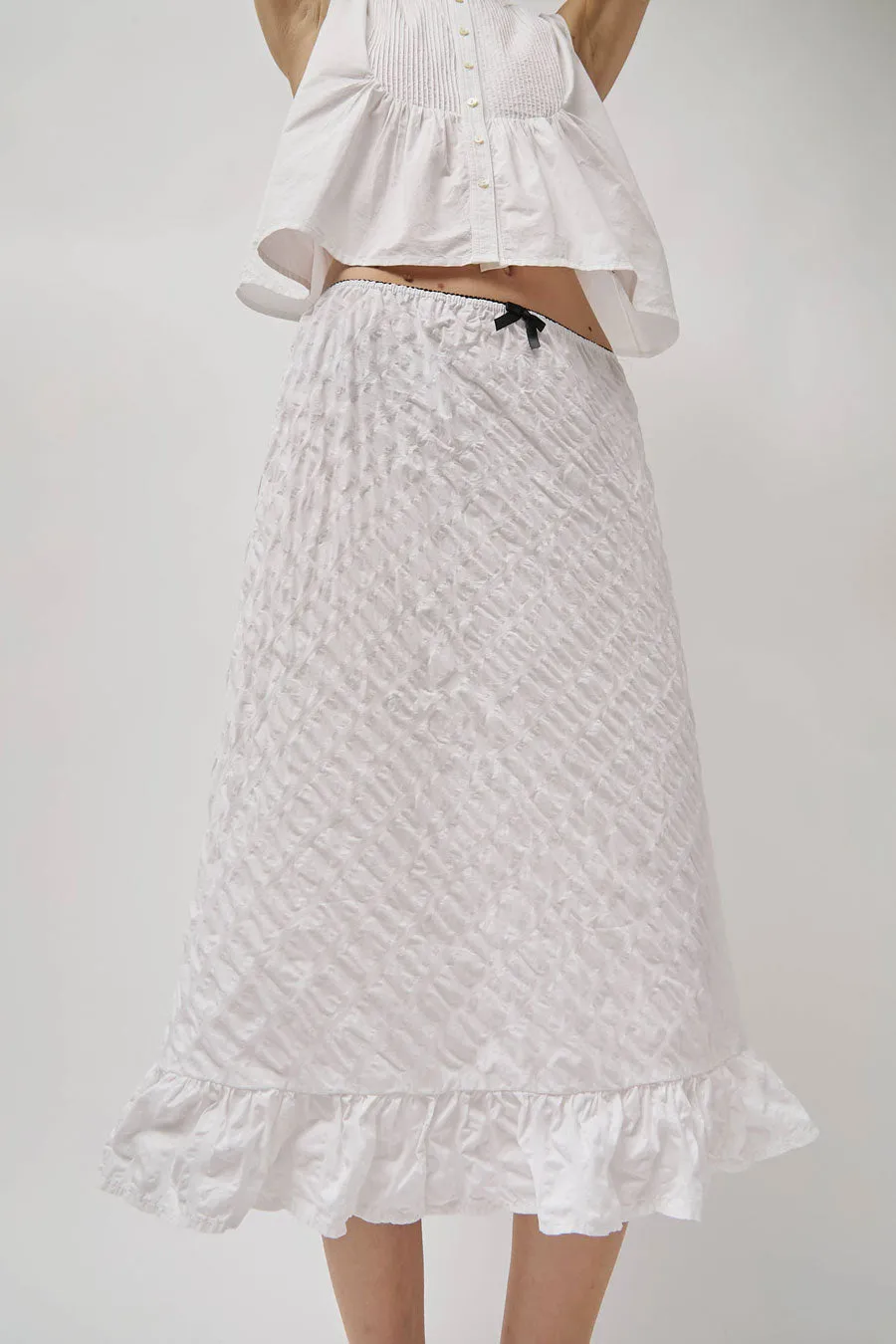 KkCo Basin Slip Skirt in Salt sold by No. 6