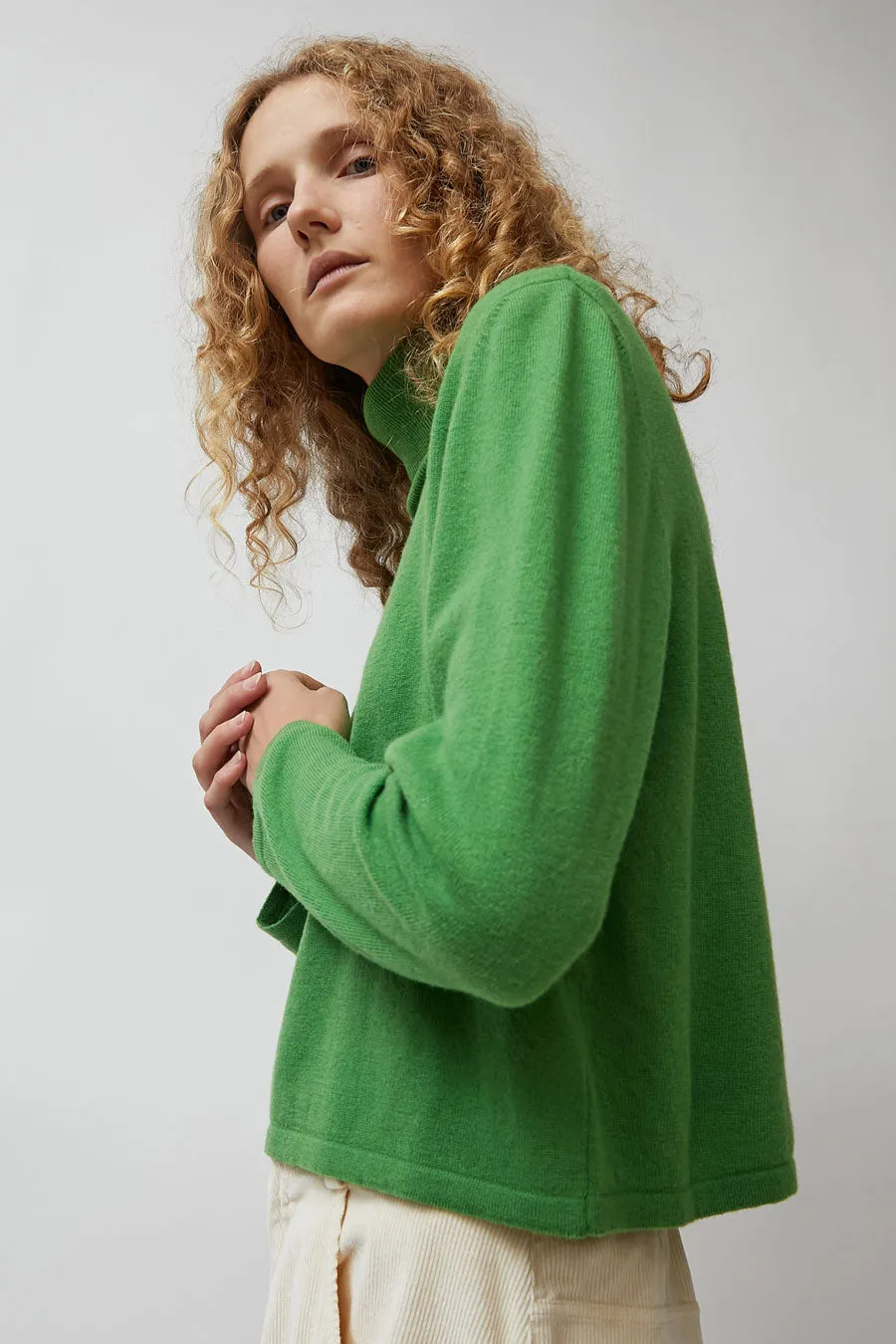 CORDERA Merino Turtleneck Sweater in Herba sold by No. 6 product image thumbnail 2