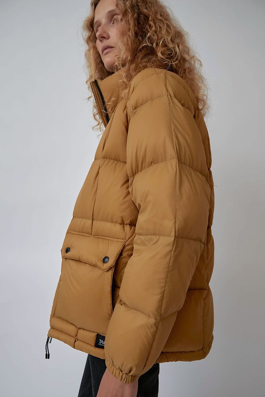 TAION Mountain Packable Volume Jacket in Beige sold by No. 6 product image thumbnail 3