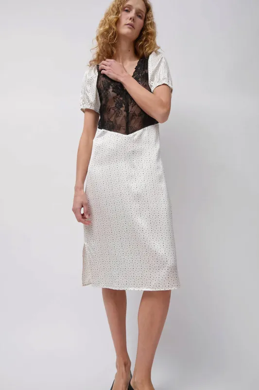 OpéraSPORT Carmo Lace Dress in Dots sold by No. 6