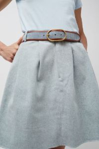 Herbert Frere Soeur La Paname Jean Gansee Belt in Caramel and Jean sold by No. 6