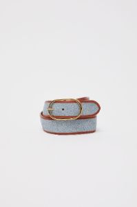Herbert Frere Soeur La Paname Jean Gansee Belt in Caramel and Jean sold by No. 6