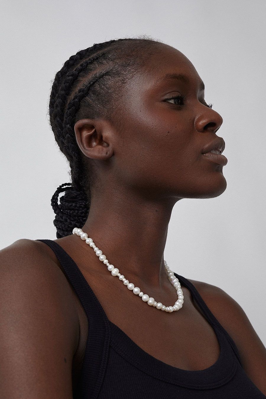 Atelier Labro Otto Necklace in Freshwater Pearl sold by No. 6 product image thumbnail 2