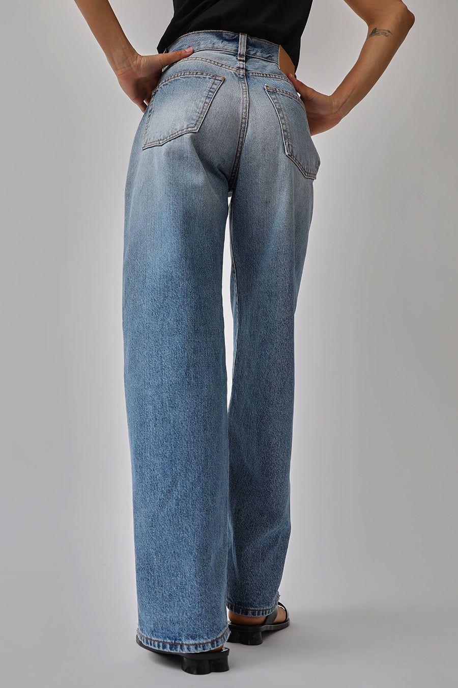 6397 Wide Jean in Light Used sold by No. 6 product image thumbnail 4