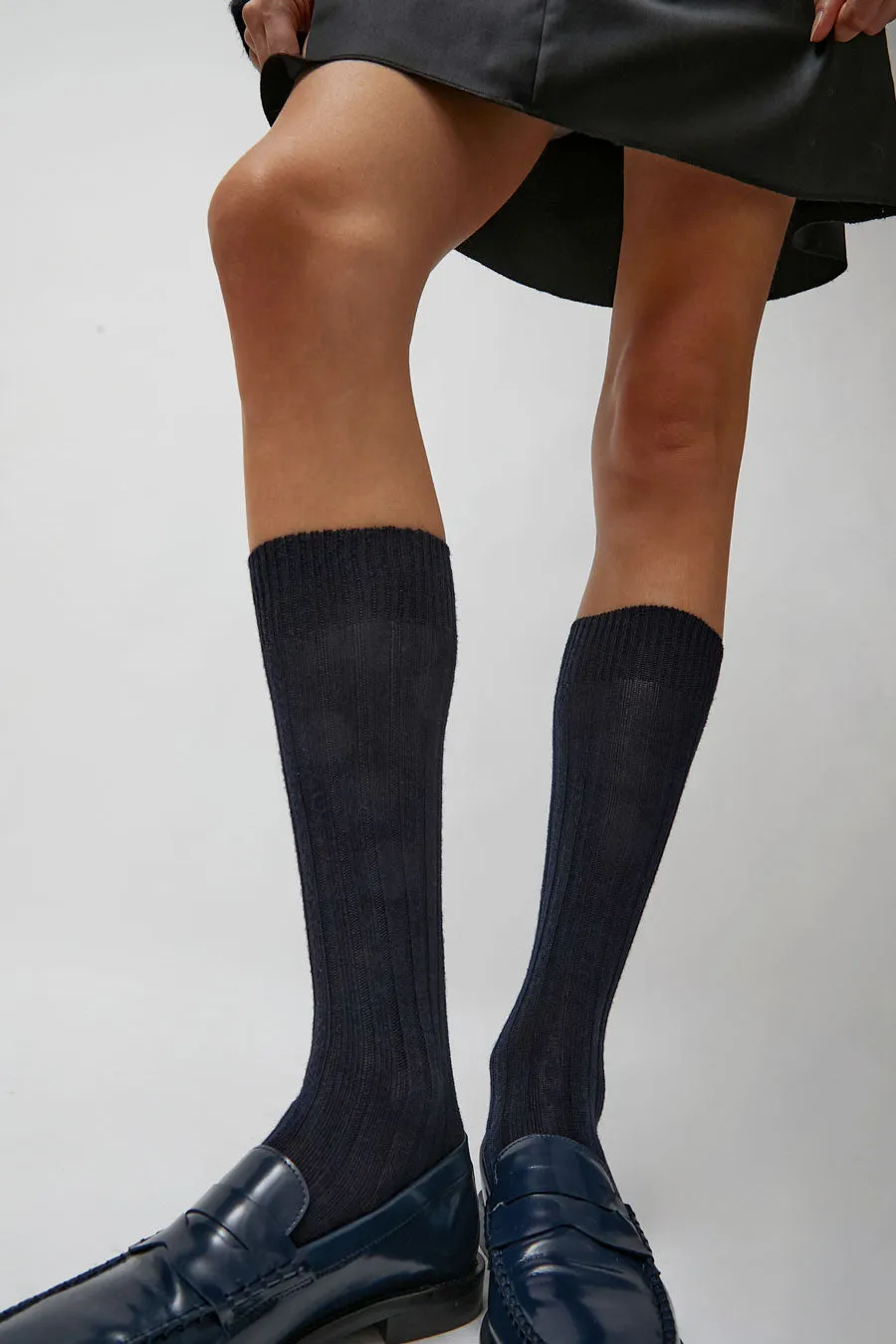 Maria La Rosa College Socks in Navy sold by No. 6 product image thumbnail 2