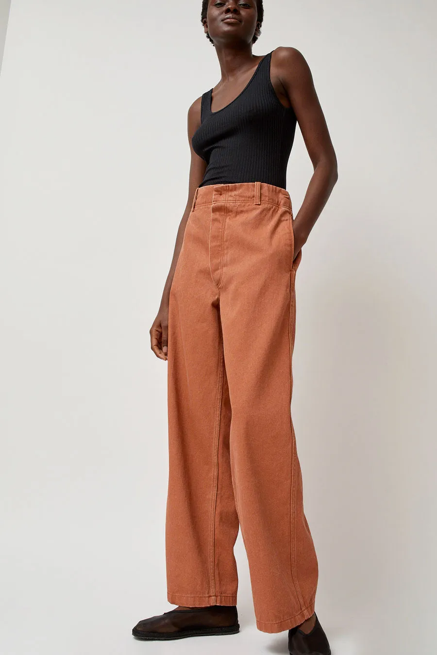 Baserange Altru Pants in Brick sold by No. 6 product image thumbnail 4