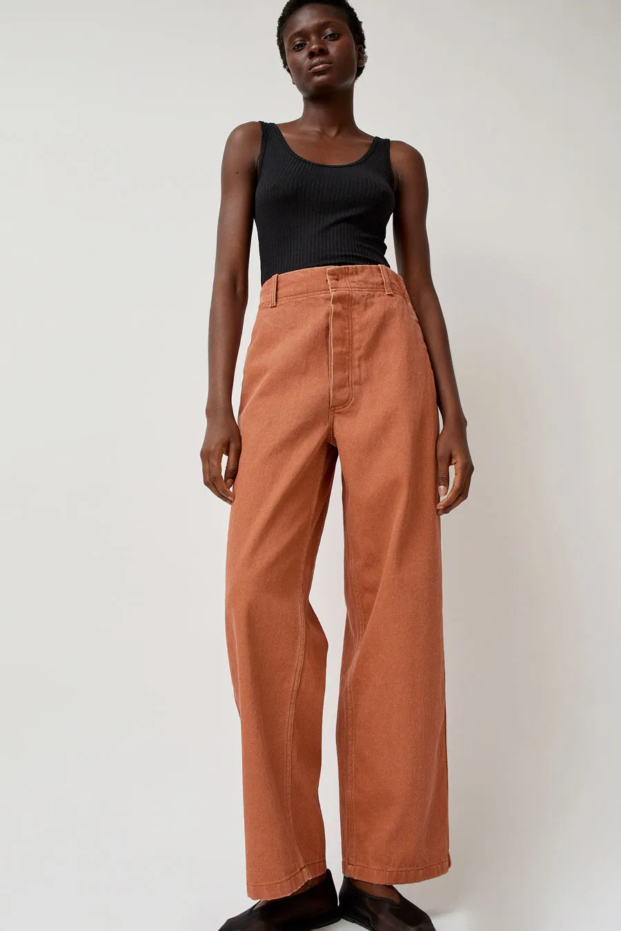 Baserange Altru Pants in Brick sold by No. 6