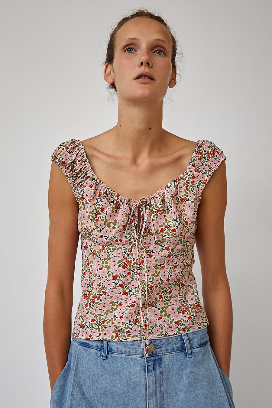 Ciao Lucia Belana Top in Sweet Pea sold by No. 6