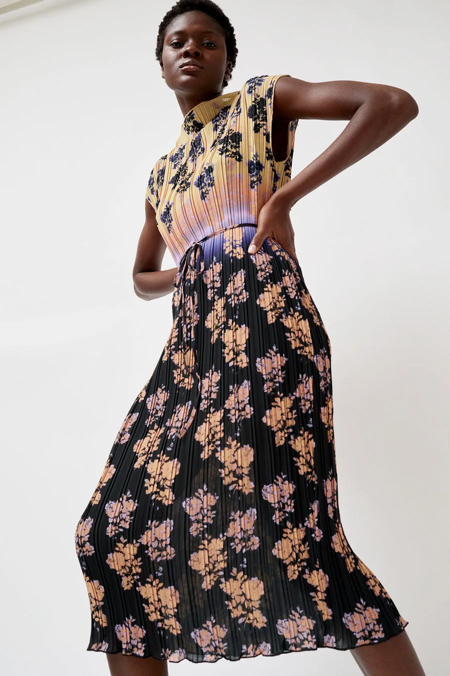 No.6 Julien Dress in Dip Dye Shadow Floral sold by No. 6