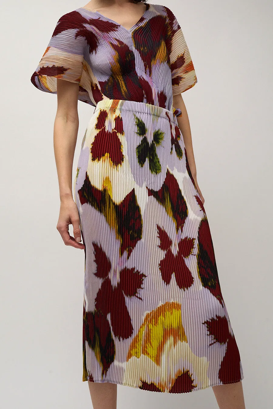 Julia Heuer Ekke Skirt in Lilac Pansy sold by No. 6 product image thumbnail 5