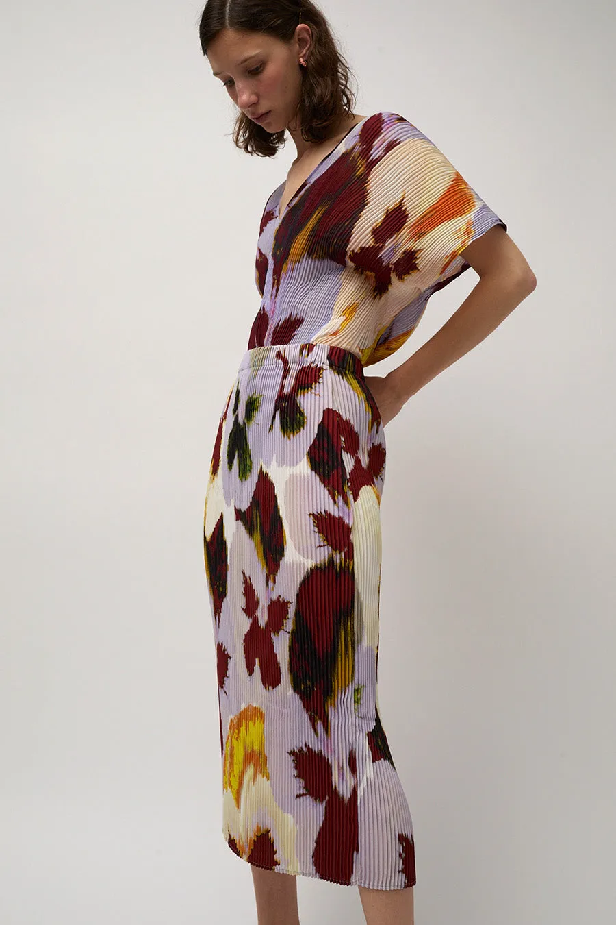 Julia Heuer Ekke Skirt in Lilac Pansy sold by No. 6 product image thumbnail 2