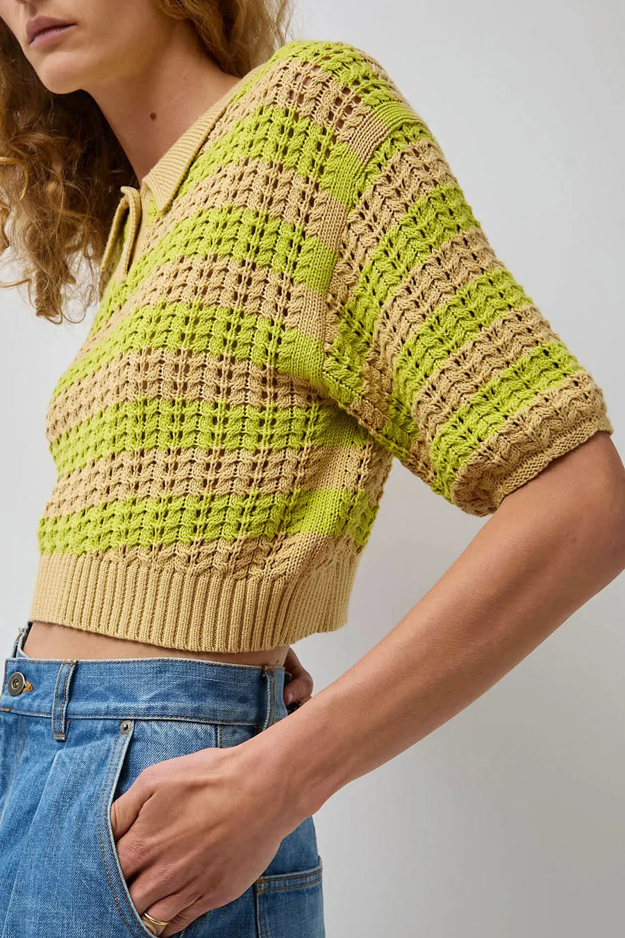 No.6 Porto Polo in Lime and Stone sold by No. 6 product image thumbnail 2