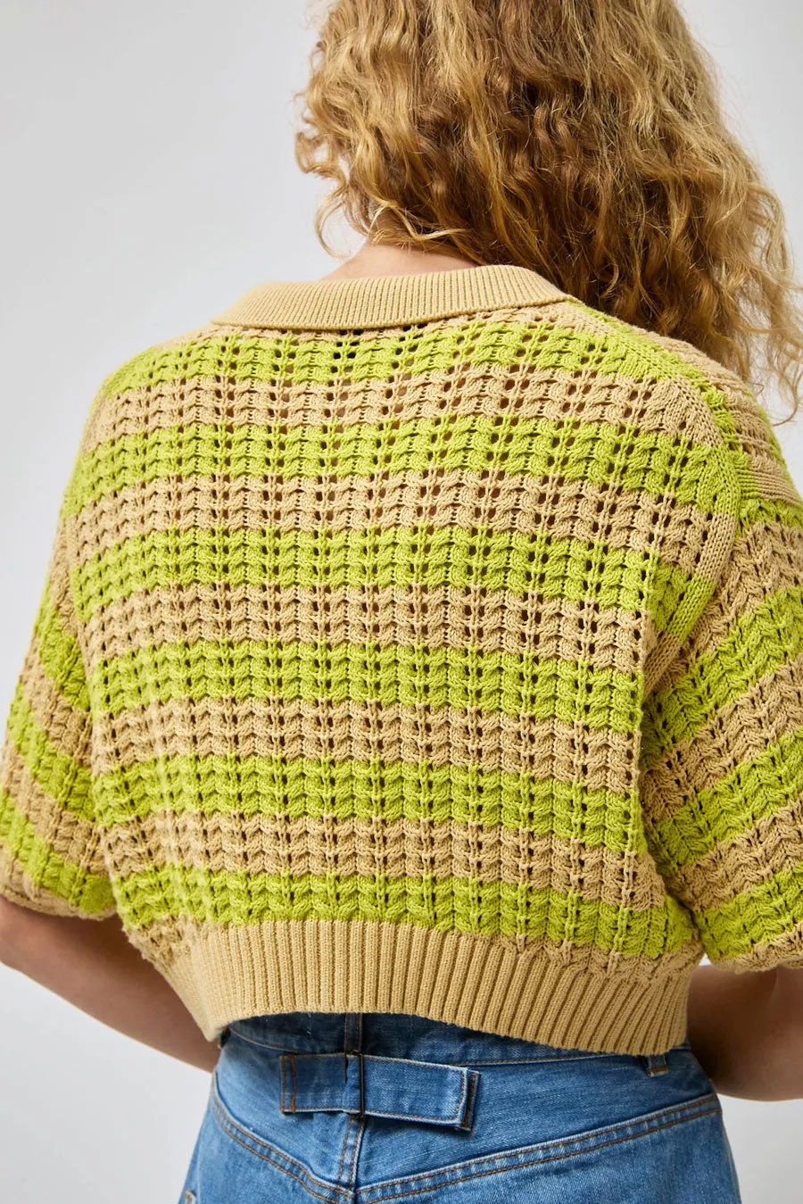 No.6 Porto Polo in Lime and Stone sold by No. 6 product image thumbnail 4