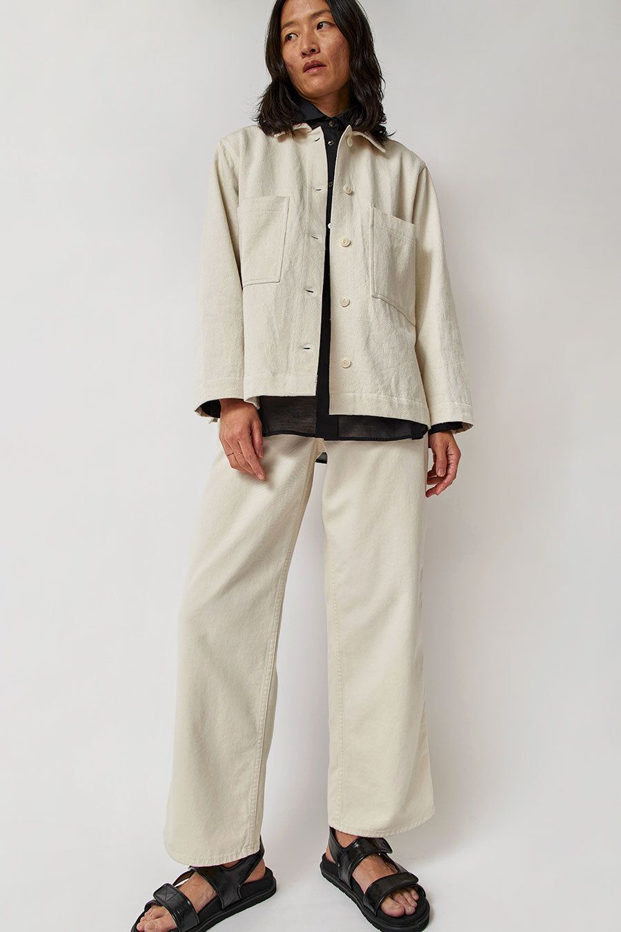 NYMANE Hutton Shirt in Black sold by No. 6 product image thumbnail 6
