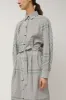 Henrik Vibskov Parcel Dress in Black White Stripes sold by No. 6