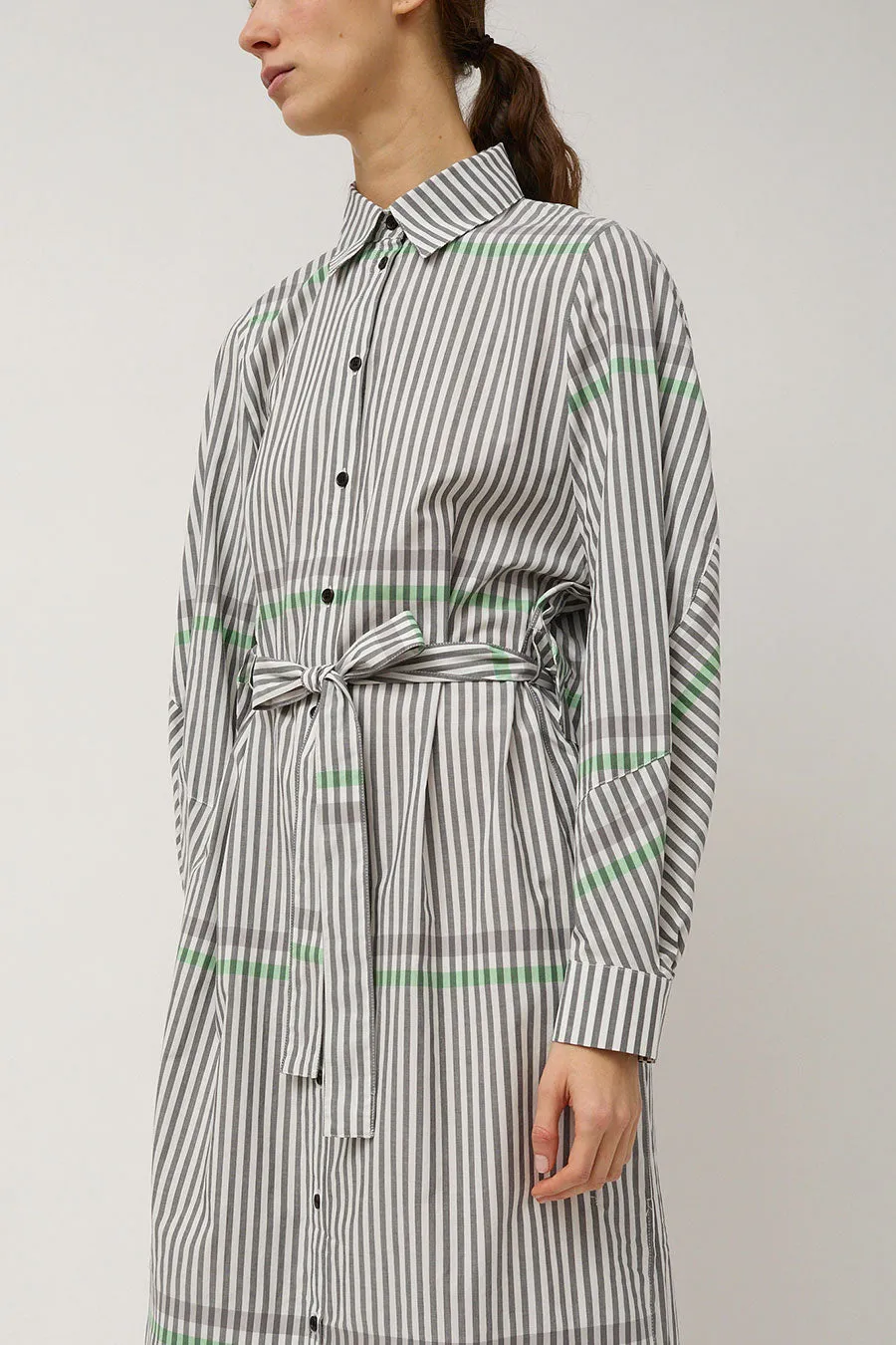 Henrik Vibskov Parcel Dress in Black White Stripes sold by No. 6 product image thumbnail 2