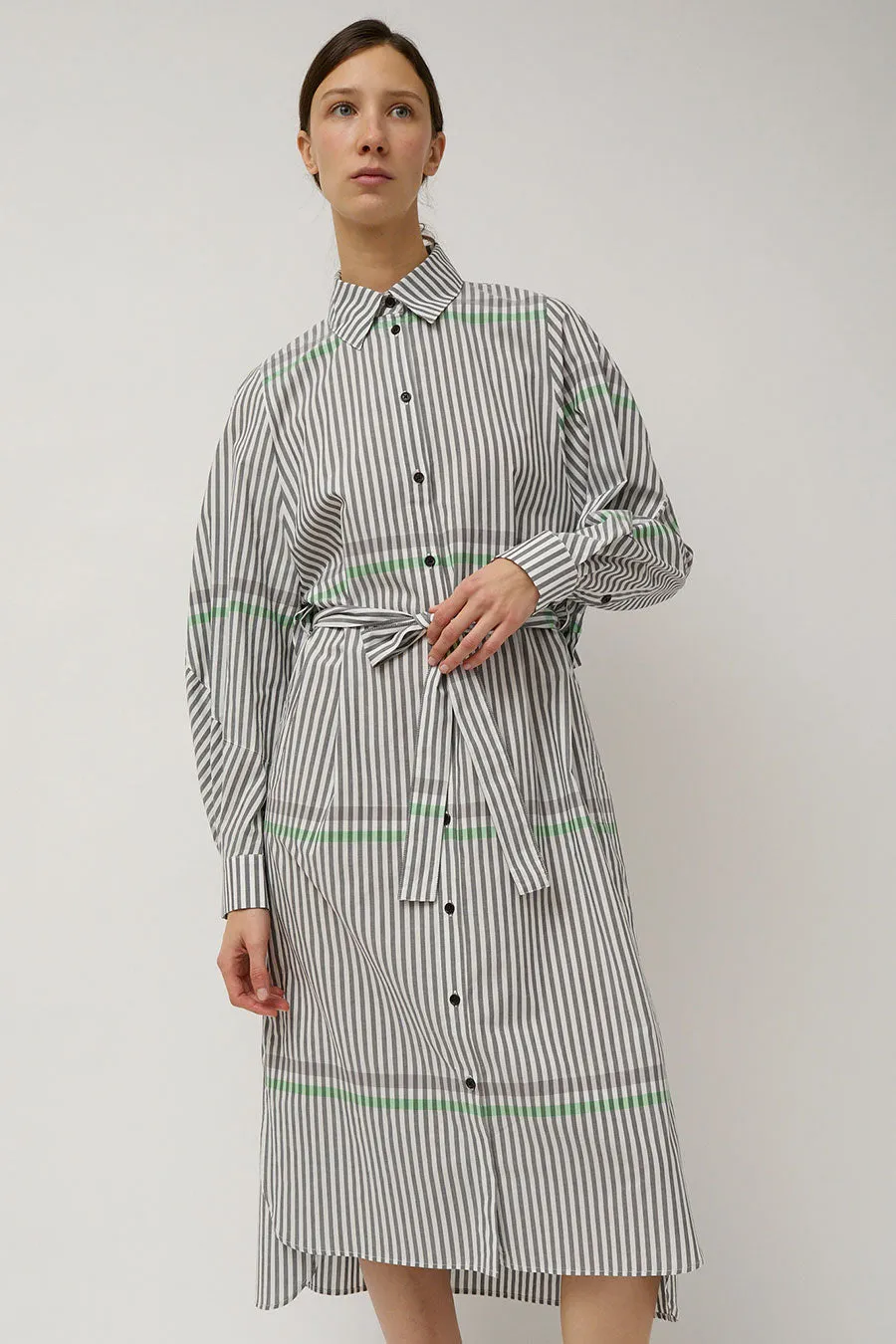 Henrik Vibskov Parcel Dress in Black White Stripes sold by No. 6 product image thumbnail 3