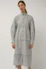 Henrik Vibskov Parcel Dress in Black White Stripes sold by No. 6